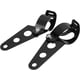 thumbnail image 4 of Soportes de montaje de faro de motocicleta Oreja de horquilla de 35 mm-46 mm para Chopper Cafe Racer (negro), 4 of 5