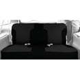 thumbnail image 2 of CalTrend Rear Solid Bench SportsTex Seat Covers for 1981-1991 Chevy R10|R1500 Suburban|C10/C20 - CV165-03GG Charcoal Insert with Black Trim, 2 of 3