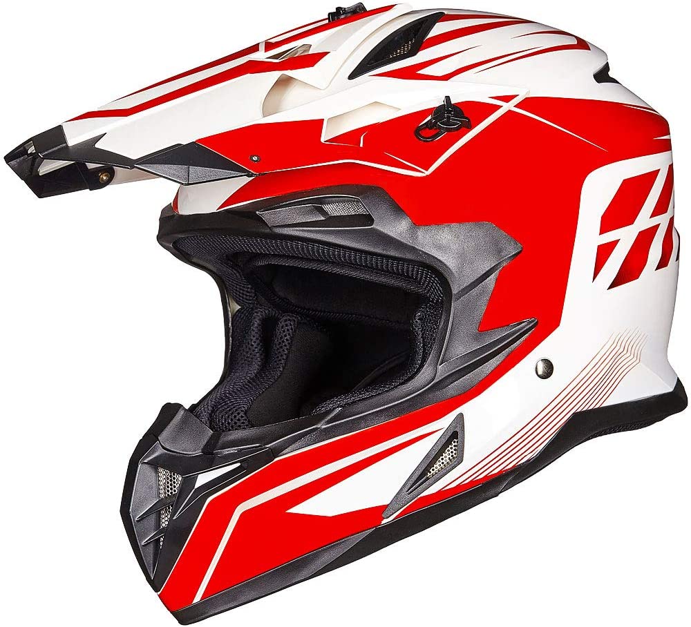 Dirt bike helmets red hotsell