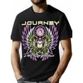 thumbnail image 1 of Bold Style, Journey "Don't Stop Believin'" 1981 Men's T-Shirt - Casual Cotton Crew Neck with Vibrant Winged Graphic Print, All-Season Comfort Fit, Casual Wear|Retro Journey Shirt|Knitted Texture, 1 of 6