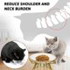 thumbnail image 5 of Cuencos para gatos, cuenco elevado para gatos, plato de cerámica elevado para gatos con soporte de metal, estación de alimentación de agua o alimentos para gatos de interior, gatitos, cachorros y, 5 of 7