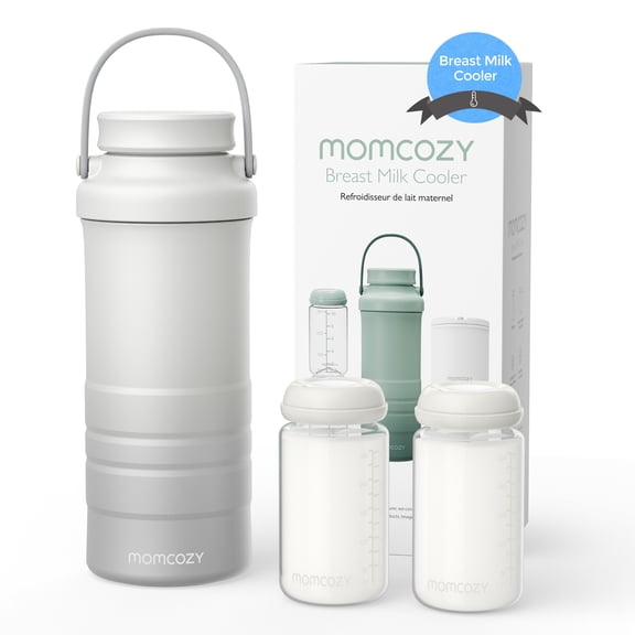 Momcozy 24h Enfriador de Leche Materna Reutilizable Portátil, Biberón Almacenar Leche, CM01 Avena