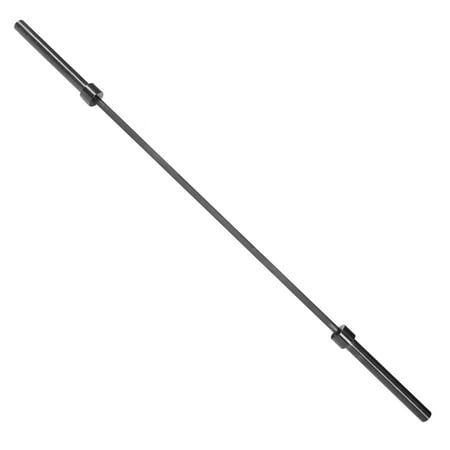 CAP Barbell 2 In. Olympic Bar, Black, 1000-Pound Capacity, 7 Ft