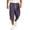 Dark Gray, variant on Men's Plaid Capri Cargo Pants Daily Street Check Pattern Breathable Woven Fabric Big Side Cargo Pockets Athletic Cropped Shorts Yellow M