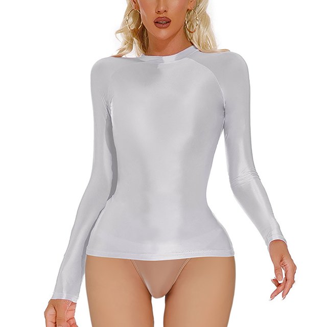 Christmas_Clearance,Plus Size Shapewear Top, European Fit, Tight Fitting, Long Sleeved, High Neck, High-Waisted, Seamless, Bodycon, Compression, for Workout, Everyday, Fashion, Slimming