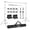 Silver, variant on EMART 10x7ft Adjustable Backdrop Stand Kit with Sandbags & Carry Bag for Party, Wedding, Photography, Event (White)