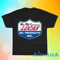 thumbnail image 1 of New Lucas Oil Drag Racing Series Black T-shirt Funny Size S to 5XL, 1 of 2