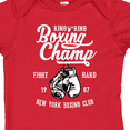 thumbnail image 4 of Inktastic Boxing Champ King of the Ring Boys or Girls Baby Bodysuit, 4 of 5