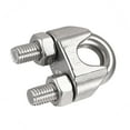 thumbnail image 4 of Uxcell 316 Stainless Steel Wire Rope Clip Clamp for 16mm Diameter Cable, 4 of 5
