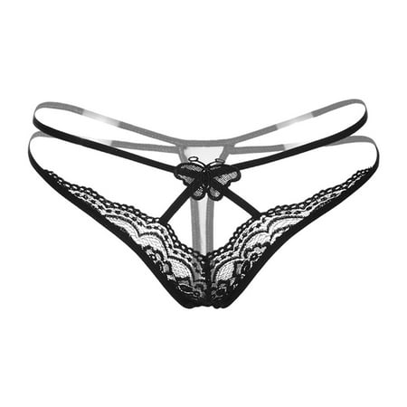 

UDAXB Lingerie Underwear Women Thong Sexy Panties Thong Lace Word Pants Ladies Briefs