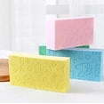 thumbnail image 5 of 4 Pack Soft Exfoliating Bath Sponge, Multi-Color Bath Sponge Shower Brush, Soft Bath Sponges for Shower, Dead Skin Removal Bathing Sponge, Shower Sponge for Adult Baby, 5 of 7