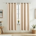 thumbnail image 4 of HBYJLZYG Blackout Insulated Curtain, Room Darkening No Drill Window Drapes 59"x63", 4 of 6