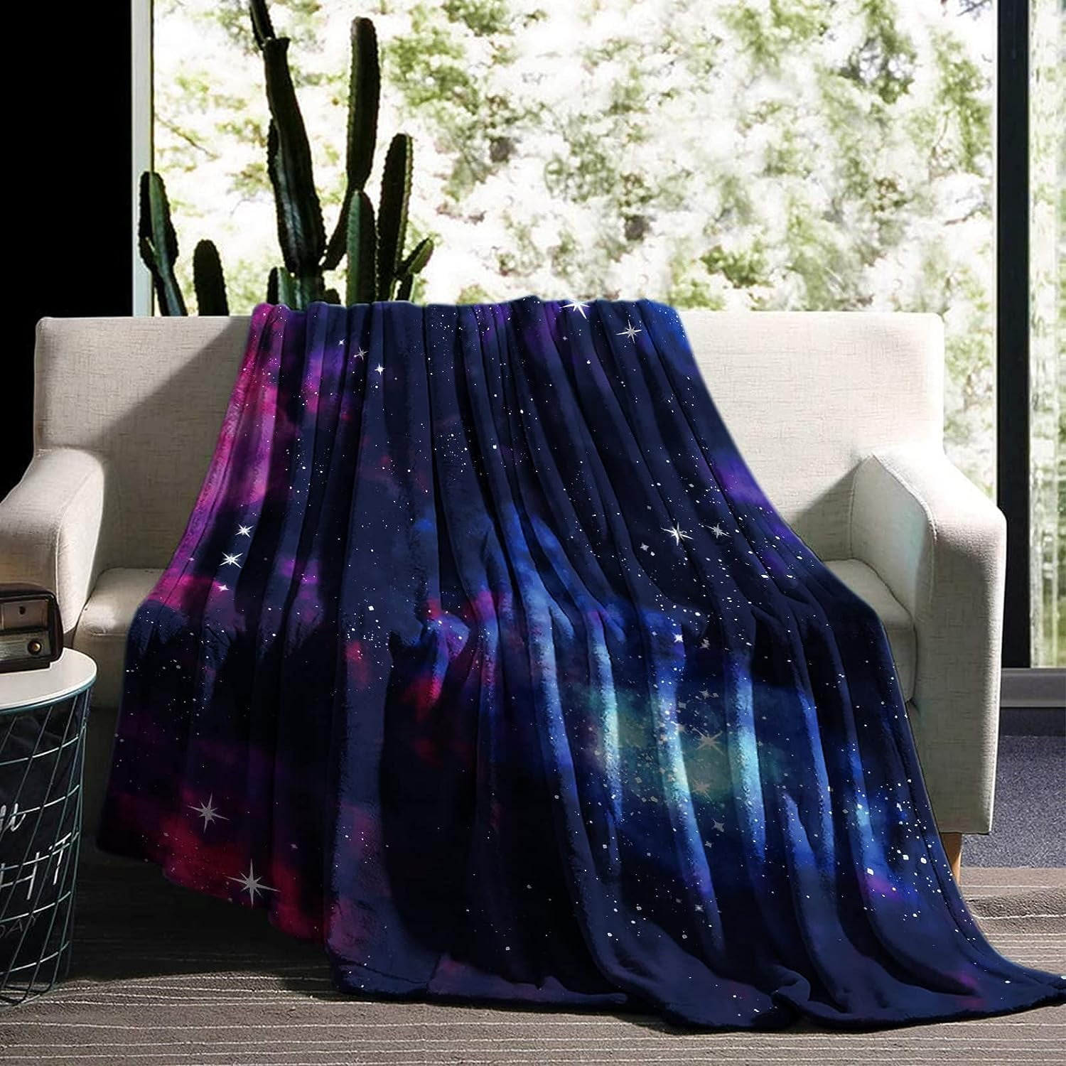 Blanket, Star Starry Sky Night Outer Space Blanket For