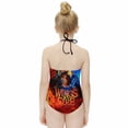 thumbnail image 4 of Wings Of Fire WOF Girls One Piece Swimsuits Quick Dry Bathing Suit Swimwear Swimming Suit 6-7Y(110cm), 4 of 8