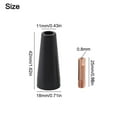 thumbnail image 3 of Flux Core Gasless Nozzle Tips Kit,for MIG Welding Contact Tip 0.8mm for 15AK, 3 of 7