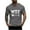 Gray, variant on Wyobmus Mens Graphic Shirts Summer Round Neck Pullover Short Sleeves Casual Printing Tops Size M-4XL Olive Green
