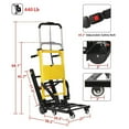 Rocita Motorized Folding Electric Stair Climbing Truck, 441lb Load, 6