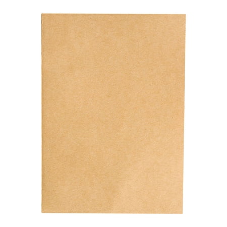 Blank Kraft Notebooks A5 90 Sheets Unlined Notebook Composition Journals Softcover Sketch Writing Notebooks Travel Journal for Artists Office Classroom Supplies Sketchbook for Drawing Khaki