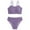 Purple, variant on JDEFEG 2Pcs Girls' Swimwear Summer Beach Tankini Cute Bathing Suits 7-14 Years Old Middle and Older Girls Bikini with Bra Pads Two Piece Swimsuit Purple Size 150