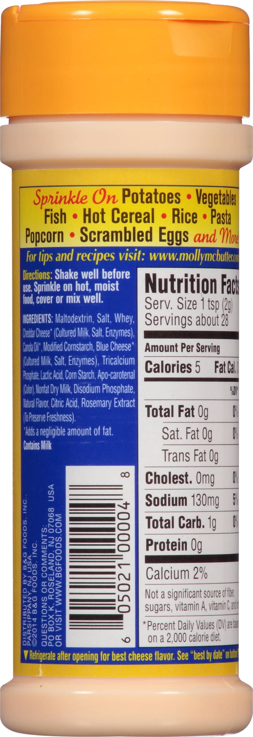 Molly Mcbutter Cheese, 2 Oz