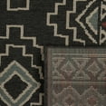 thumbnail image 7 of LR Home and Evette Rios Dora 8' x 9'9" Black Geometric Diamond Indoor/Outdoor Area Rug, 7 of 7