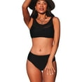 thumbnail image 5 of Sexy Mesh Patchwork Twist Front Bikini Set Swimsuit Bikini, 5 of 9