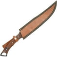 thumbnail image 4 of 22.5" Fixed Machete High Carbon Steel Blade Black Wood Handle, 4 of 4