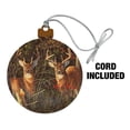 thumbnail image 2 of Deer in the Woods Wood Christmas Tree Holiday Ornament, 2 of 7