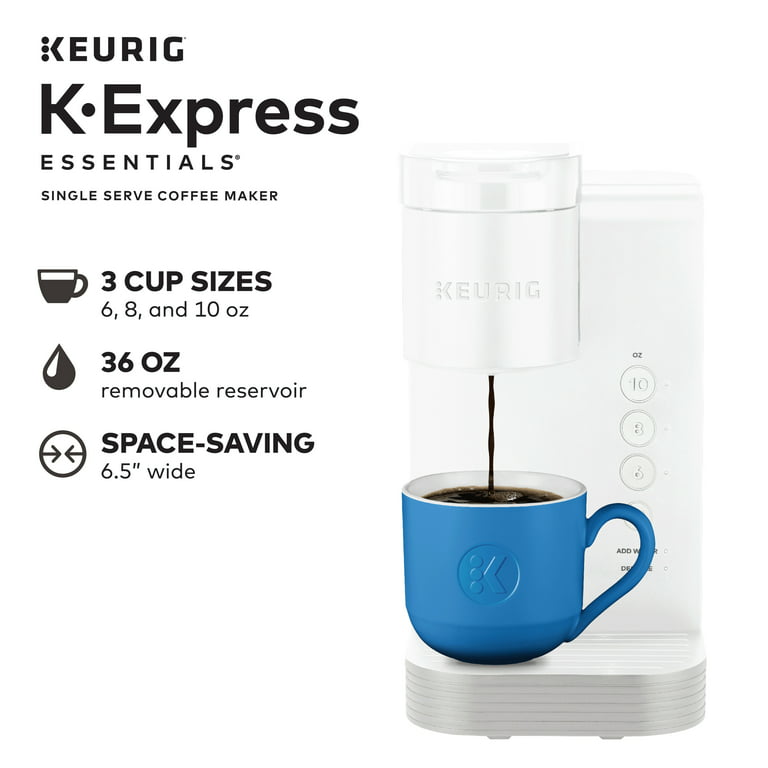 Keurig K-Express Essentials Single Serve K-Cup Pod Coffee Maker - Tropical Blue