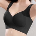 thumbnail image 3 of Squevariel Women Push Up Bra Solid Color Lightweight Bra Wireless Wide Strap Breathable Everyday Bra, 3 of 5