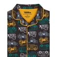 thumbnail image 2 of TONKA Toddler Long Sleeve Button Front Sleep Top and Sleep Pants, 2-Piece, Sizes 12M-5T, 2 of 3