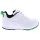 thumbnail image 1 of Zapatos TSUKIHOSHI Racer para bebés y niños pequeños, con cierre de correa, lavables a máquina, puntera ancha y suelas antideslizantes y que no dejan marcas, blanco/verde, 3 bebés (0-12) meses, 1 of 7