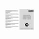 thumbnail image 5 of Bosio Black wall-mounted soap dish, Round soap dish to attach to the wall, Stainless steel - satin glass, 11x5.5x13 cm, matt black, 5 of 5