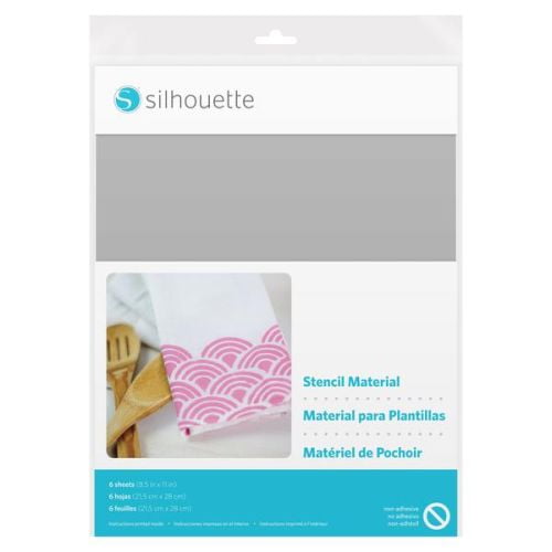 Silhouette Non adhesive stencil sheets (6 sheets)