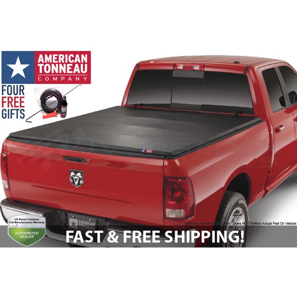 American Tonneau Soft Tri Fold Cover 02 2008 Ram 1500 03 09 2500 3500 6 4ft Bed Walmart Com Walmart Com
