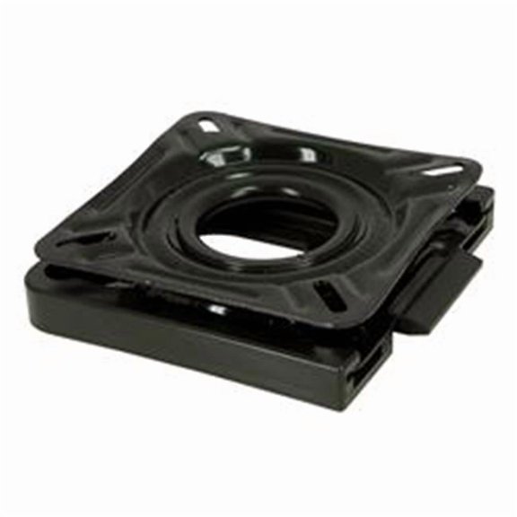 Springfield Marine 1100115 7 x 7 in. E-Coat Steel Removable Seat Bracket with Non-Locking 12-Way Swivel