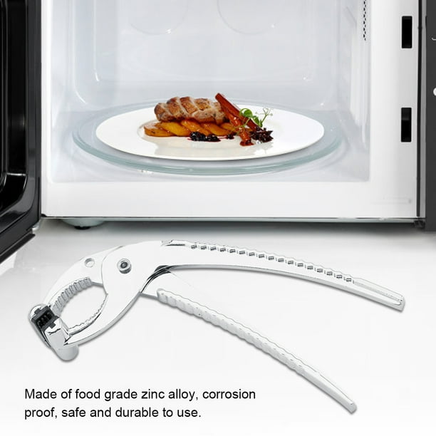 TOPINCN Zinc Alloy Oven Clip Pliers Grip Grabber for Hot Pot Plate
