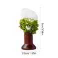 thumbnail image 3 of Adorno Decorativo con Base de Madera y Piedras Naturales – Paisaje de Bosque con Flores Secas para Decoración de Escritorio, Estante Del Hogar, Regalo Navideño, 3 of 6