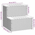 thumbnail image 2 of vidaXL Hot Tub Step Beige 19.7"x19.7"x19.9" Poly Rattan and Solid Acacia, 2 of 6