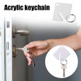thumbnail image 4 of AMERTEER 60pcs Key Chain Tags Efficient Key Organization for Home Office Writable Labels Durable Key Ring Holder Ideal Cabinet, 4 of 5