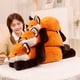 thumbnail image 5 of 45-70cm Super Soft Lazy Fluffy Plush Stuffed Animals Plushie Raccoon Fox Crocodile Sloth Hug Throw Pillow Birthday Gift Boy Girl, 5 of 5