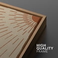 thumbnail image 5 of IDEA4WALL Framed Canvas Print Wall Art Set Cactus & Southwest Desert Landscape Art Geometric Minimal Modern Art Farmhouse/Country Wall Decor for Living Room, Bedroom, Office - 24"x36"x2 Natural, 5 of 5