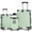 Green, variant on SOBREMESA 3 Piece Hardshell Luggage Set, Lightweight Suitcase with TSA Lock & Double Spinner Wheels, Expandable ABS+PC Travel Luggage for Women and Men, Pink