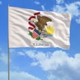 thumbnail image 1 of Illinois Flag - Illinois State Flag, 1 of 6
