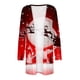 thumbnail image 5 of Pntutb mujer manga larga otoño frente abierto Navidad cárdigan ropa de abrigo suelta estampado blusa abrigo bolsillos Tops liquidación Pntutb Pntutb-6221, 5 of 6