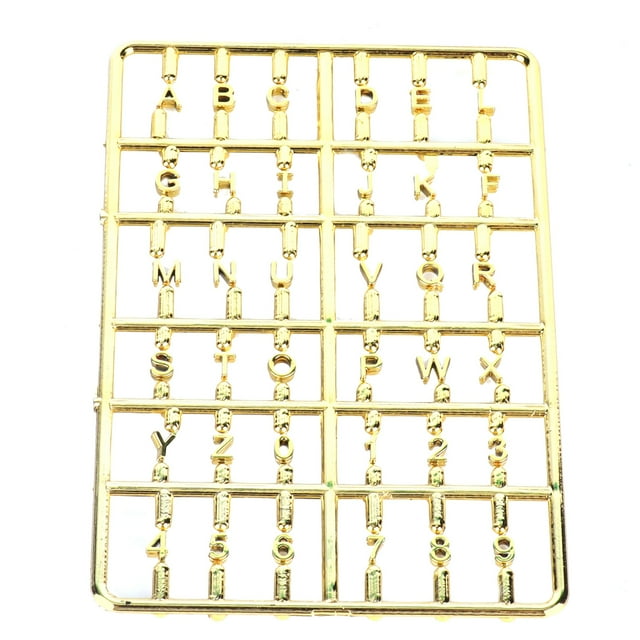 Números De Letras De Casa De Muñecas, Accesorio De Puerta Delantera En Miniatura DIY Con Letras Extraíbles Para Alfabetización Infantil Y Decoración Del Hogar