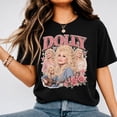 thumbnail image 3 of Dolly Tribute Shirt, Vintage Dolly Graphic Tee, Country Music Shirt, Retro Western Tee,Rest In Peace Dolly Fan Gift, Nashville Inspired Shirt, 3 of 4