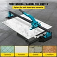 thumbnail image 2 of KFFKFF 40" Manual Tile Cutter with Single Rail and Dual Brackets, 3/5 Inch Capacity, Laser-Guided for Accurate Cuts, Tile Cutting Tool (40 Inch), 2 of 9