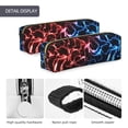 thumbnail image 4 of Disketp Red And Blue Lightning Estuche de Lápices de Cuero con Cierre, Estuche Compacto para Papelería, Bolígrafos y Accesorios Pequeños, 4 of 7