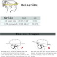 thumbnail image 2 of FloreceBien Juego de protectores para casco de bicicleta para niños (7 piezas) casco para niños con rodilleras, coderas y muñecas, equipo de protección ajustable, casco de skater juvenil para niños, 2 of 5